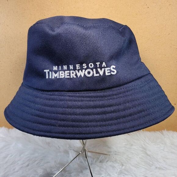 Minnesota Timberwolves Adult Navy Bucket Hat- NWOT - Picture 2 of 6
